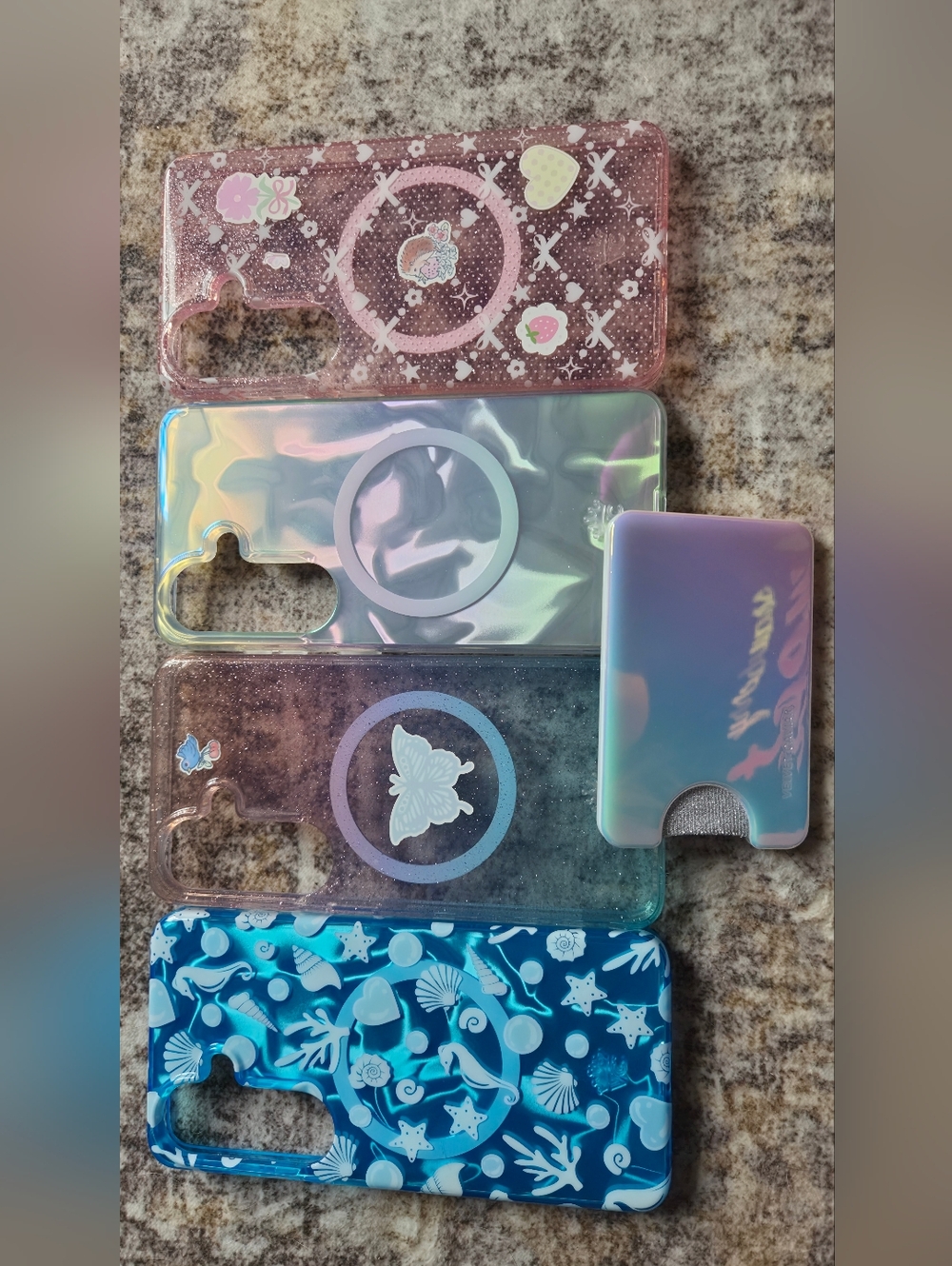 Lot Of 4 Velvet Caviar Samsung Galaxy S26 Cases With Card Case